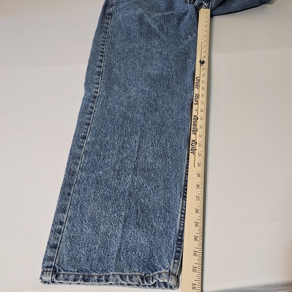 Harley Davidson Jeans Mens Size 36x33 Blue Straight Denim Vintage - Picture 9 of 14